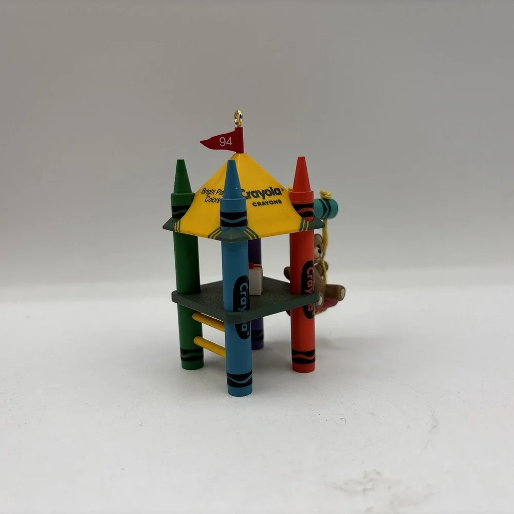 Hallmark Keepsake Ornament 1994 Bright Playful Colors 6th In Crayola Series EUC